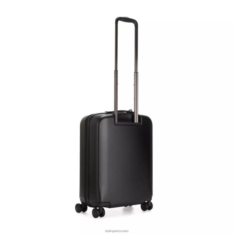Kipling czarny noir dla obu płci ciekawostka mały 4-kołowy bagaż na kółkach PXR6L513