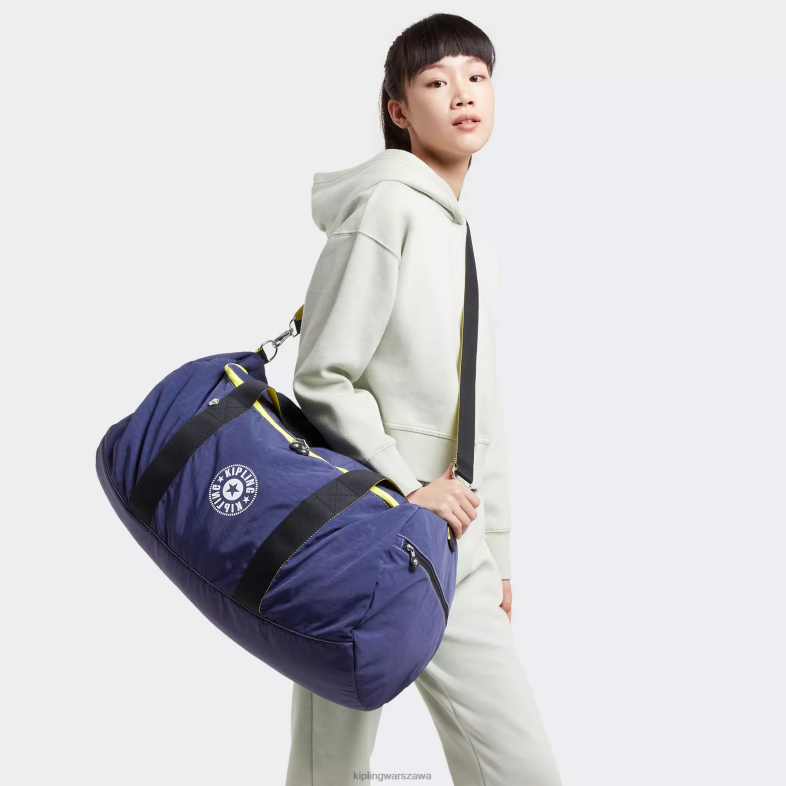 Kipling ostateczna marynarka wojenna dla obu płci Średnia torba Argus PXR6L333