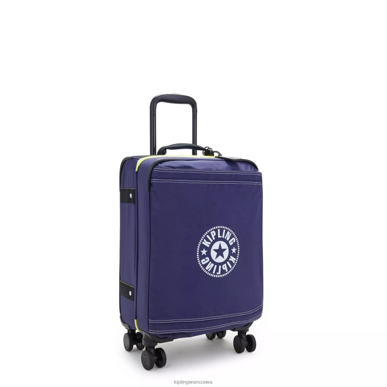 Kipling ostateczna marynarka wojenna dla obu płci spontaniczny mały toczący się bagaż PXR6L506