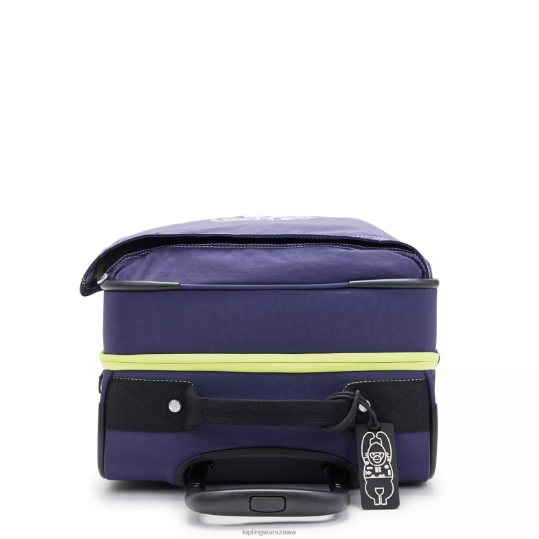 Kipling ostateczna marynarka wojenna dla obu płci spontaniczny mały toczący się bagaż PXR6L506