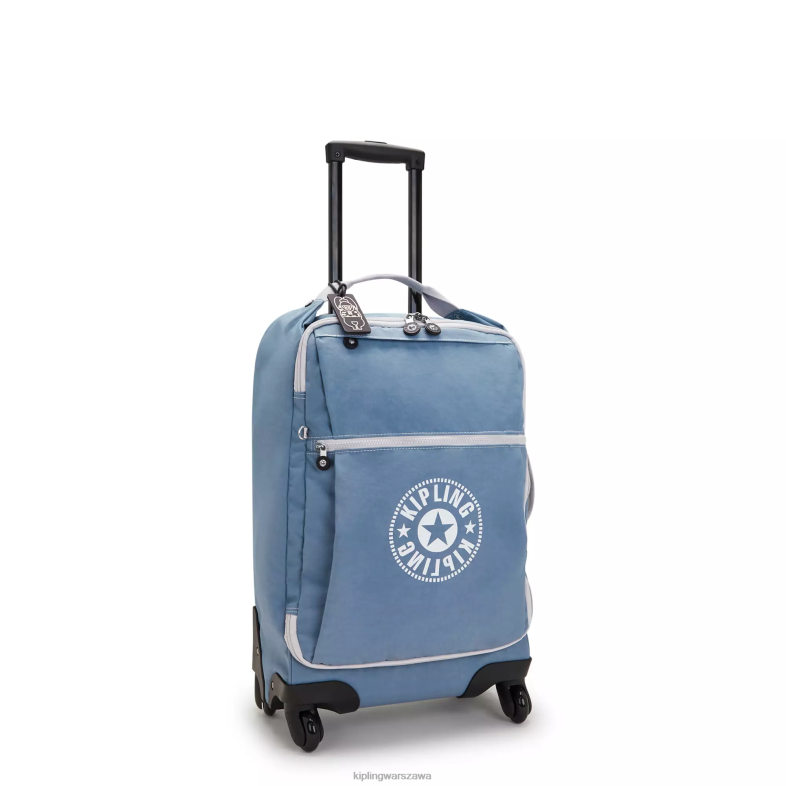 Kipling pędzel niebieski c dla obu płci darceymały bagaż podręczny na kółkach PXR6L510