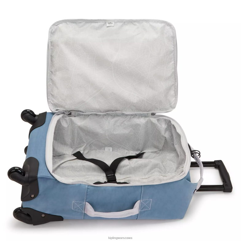Kipling pędzel niebieski c dla obu płci darceymały bagaż podręczny na kółkach PXR6L510