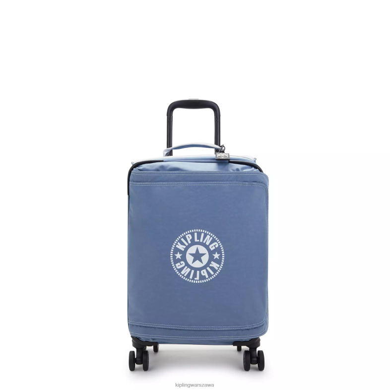 Kipling pędzel niebieski c dla obu płci spontaniczny mały toczący się bagaż PXR6L507