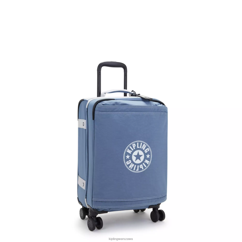 Kipling pędzel niebieski c dla obu płci spontaniczny mały toczący się bagaż PXR6L507