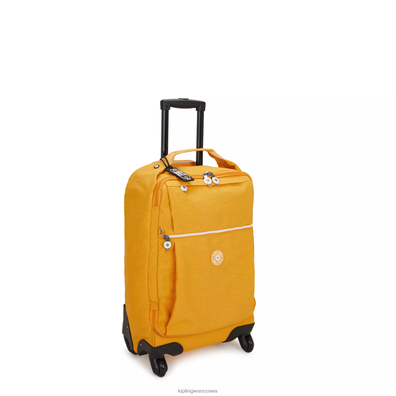 Kipling szybki żółty dla obu płci darceymały bagaż podręczny na kółkach PXR6L508
