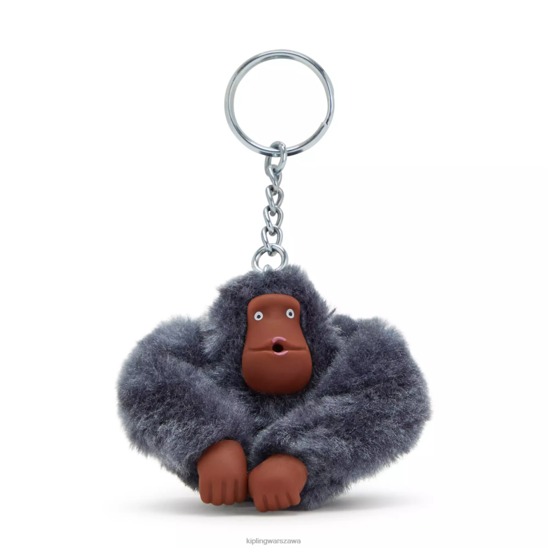 Kipling mglisty szary dla obu płci breloczek svenmonkey PXR6L694