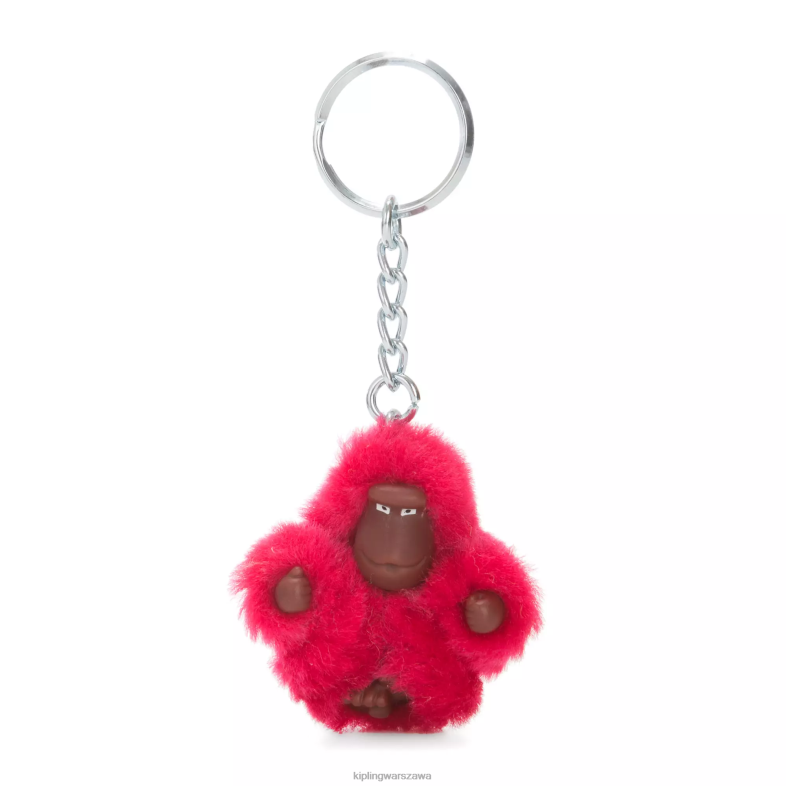 Kipling prawdziwy róż dla obu płci Sven extra smallmonkey brelok do kluczy PXR6L710