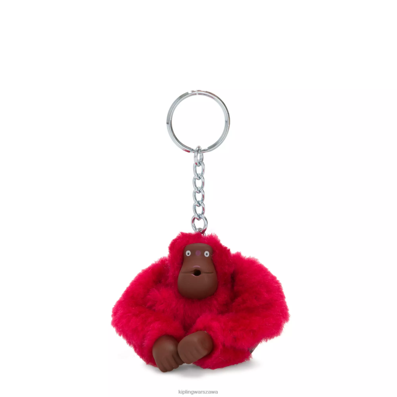 Kipling prawdziwy róż dla obu płci breloczek sven smallmonkey PXR6L678