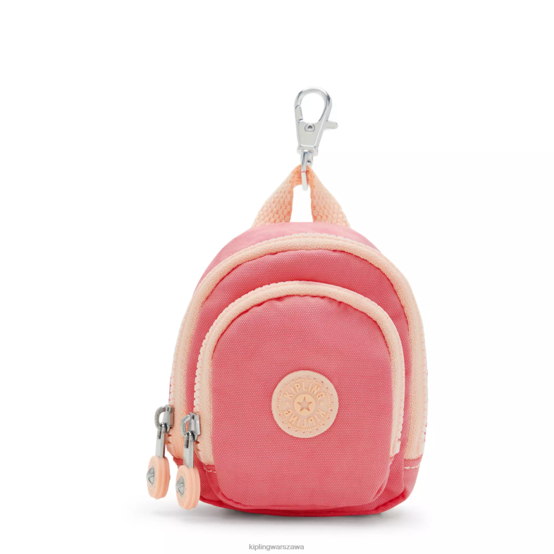 Kipling radosny róż dla obu płci seul minibreloczek PXR6L618