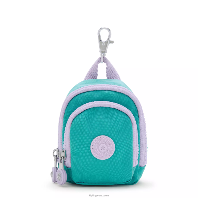 Kipling surfer zielony dla obu płci seul minibreloczek PXR6L617