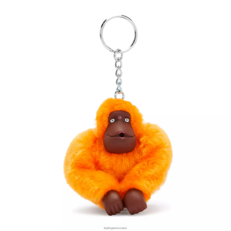 Kipling tygrysia pomarańcza dla obu płci breloczek svenmonkey PXR6L691