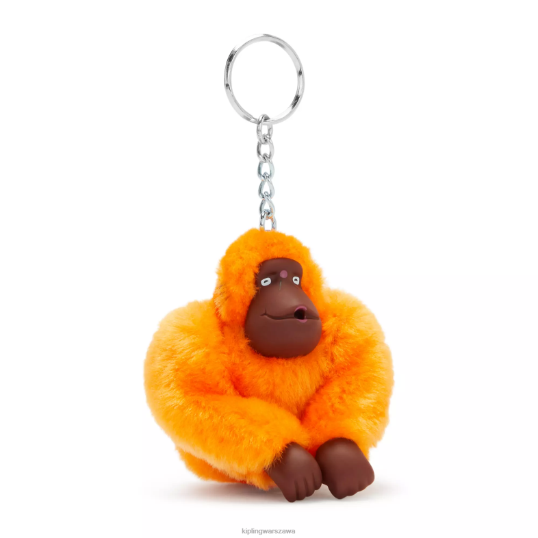 Kipling tygrysia pomarańcza dla obu płci breloczek svenmonkey PXR6L691