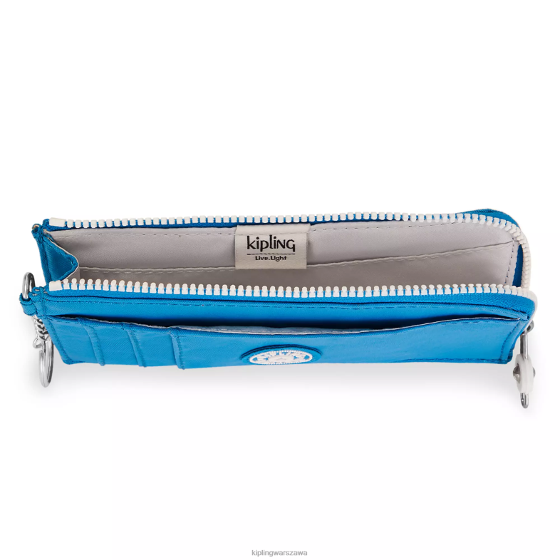 Kipling chętny niebieski dla obu płci dafniportfel PXR6L556