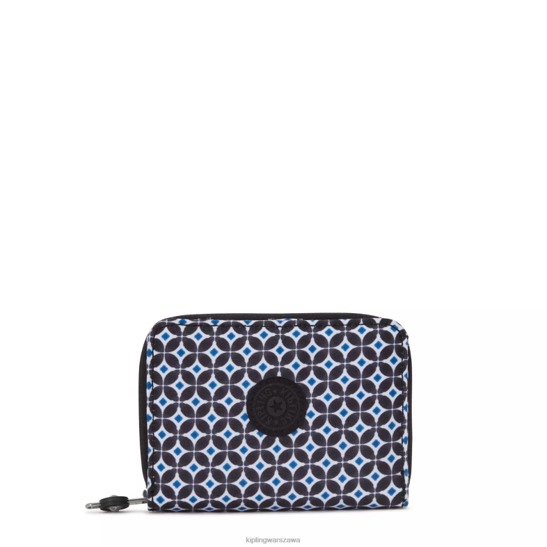 Kipling czarniawa dachówka dla obu płci money lovemały portfel z nadrukiem PXR6L295
