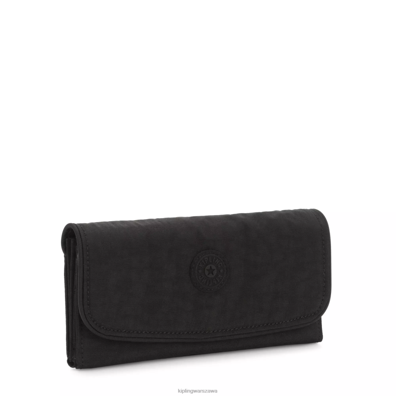 Kipling czarny noir dla obu płci portfel na pieniądze PXR6L287