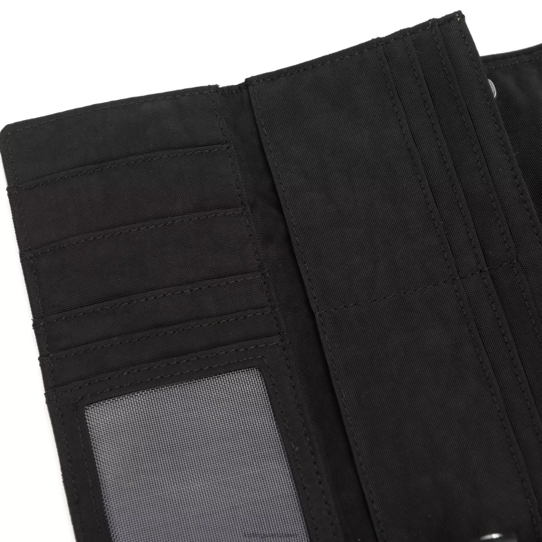 Kipling czarny noir dla obu płci portfel na pieniądze PXR6L287