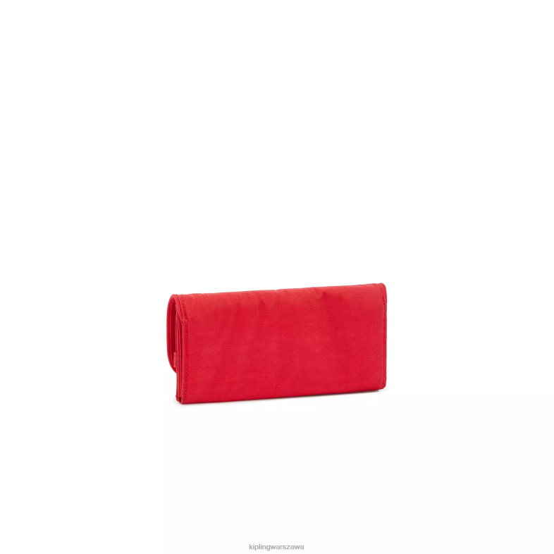 Kipling czerwony róż dla obu płci portfel na pieniądze PXR6L289