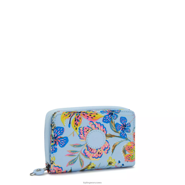 Kipling dzikie kwiaty dla obu płci money lovemały portfel z nadrukiem PXR6L296