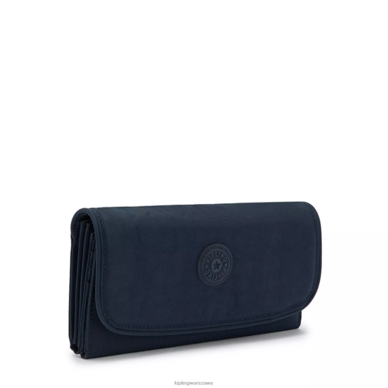 Kipling niebieski niebieski dla obu płci portfel na pieniądze PXR6L288