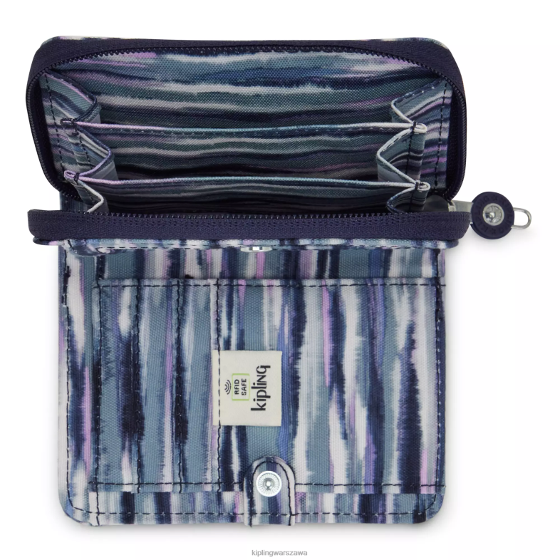 Kipling paski pędzla dla obu płci money lovemały portfel z nadrukiem PXR6L292