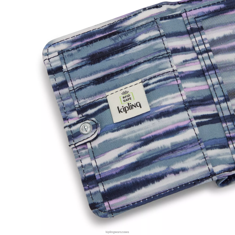 Kipling paski pędzla dla obu płci money lovemały portfel z nadrukiem PXR6L292