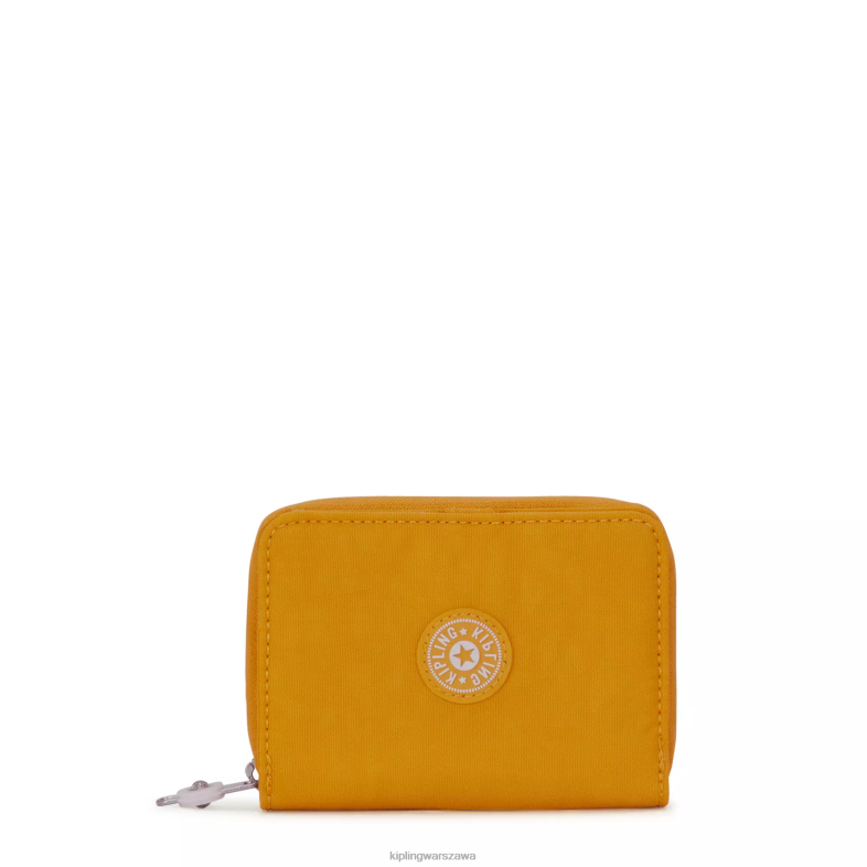 Kipling szybki żółty dla obu płci pieniądze kochamały portfel PXR6L298