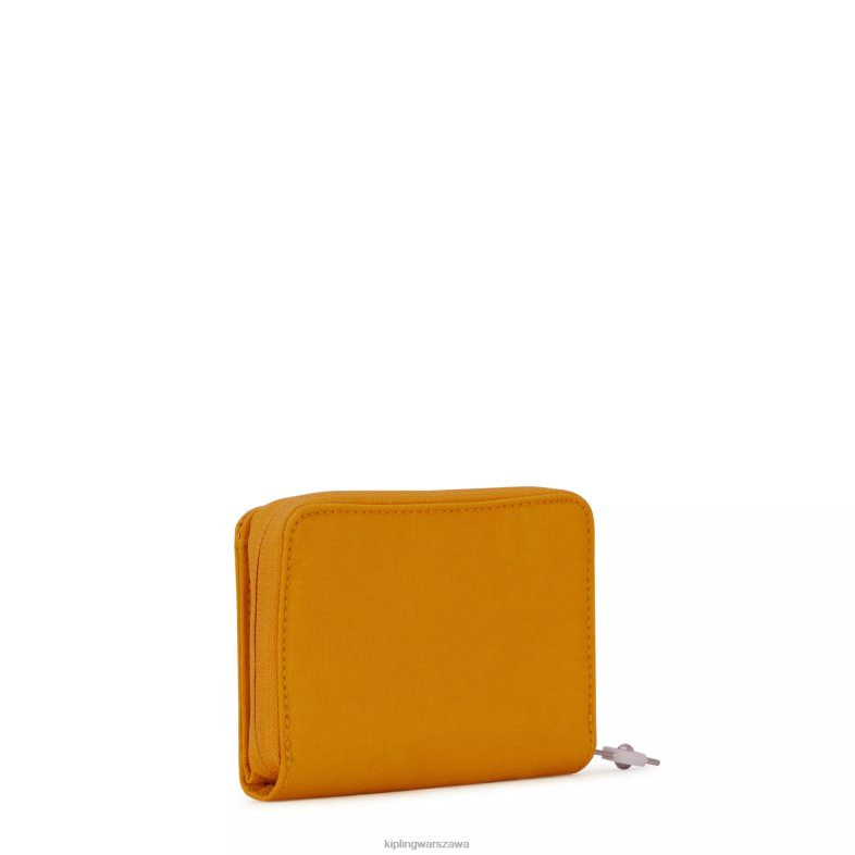 Kipling szybki żółty dla obu płci pieniądze kochamały portfel PXR6L298