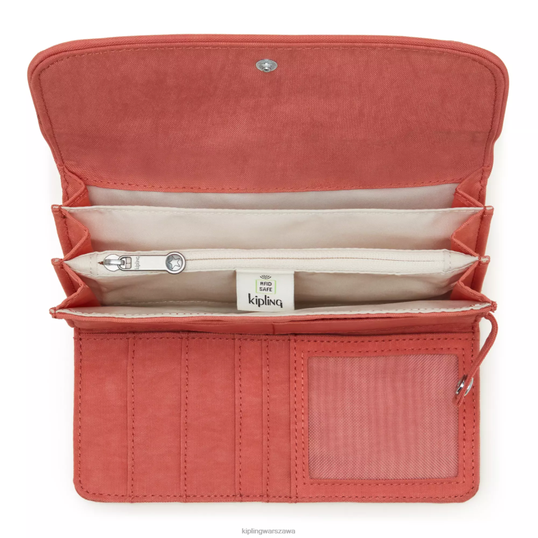 Kipling vintage różowy dla obu płci portfel na pieniądze PXR6L290
