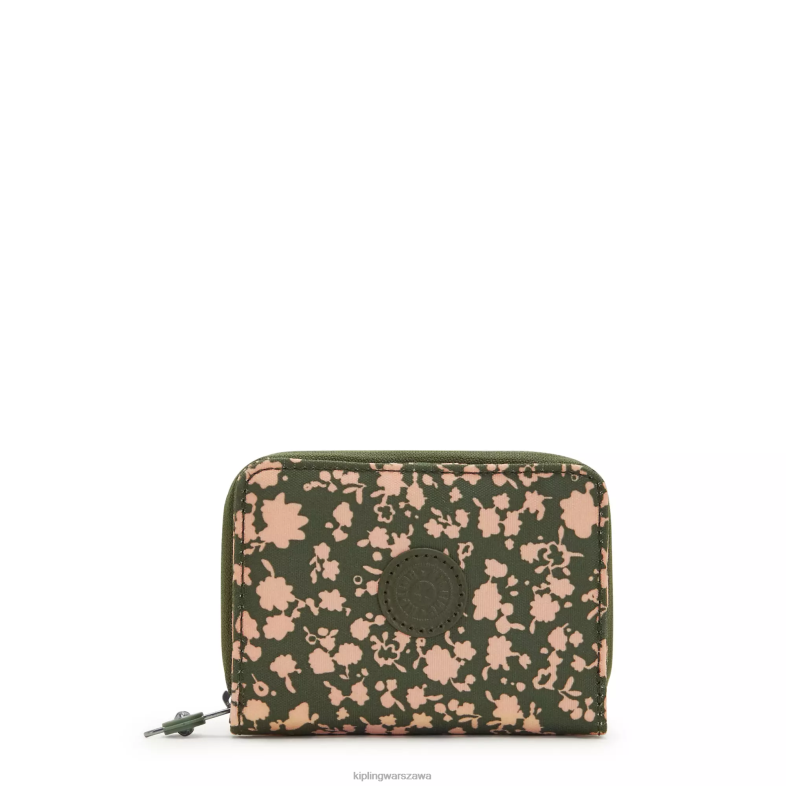 Kipling świeży kwiatowy dla obu płci money lovemały portfel z nadrukiem PXR6L294