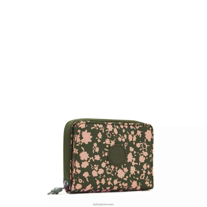 Kipling świeży kwiatowy dla obu płci money lovemały portfel z nadrukiem PXR6L294