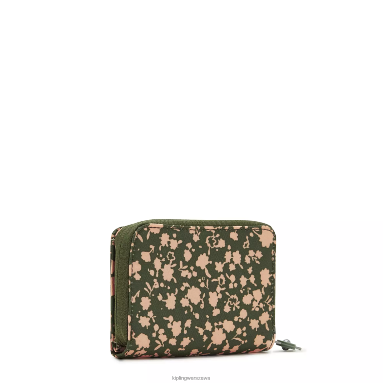 Kipling świeży kwiatowy dla obu płci money lovemały portfel z nadrukiem PXR6L294