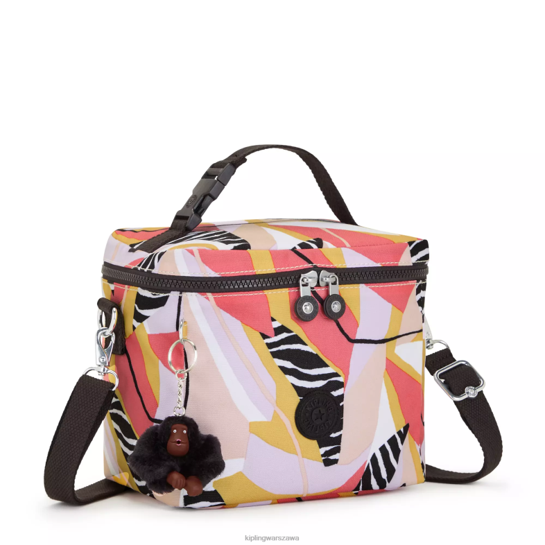 Kipling abstrakt urlopu dla obu płci torba śniadaniowa z nadrukiem graham PXR6L624