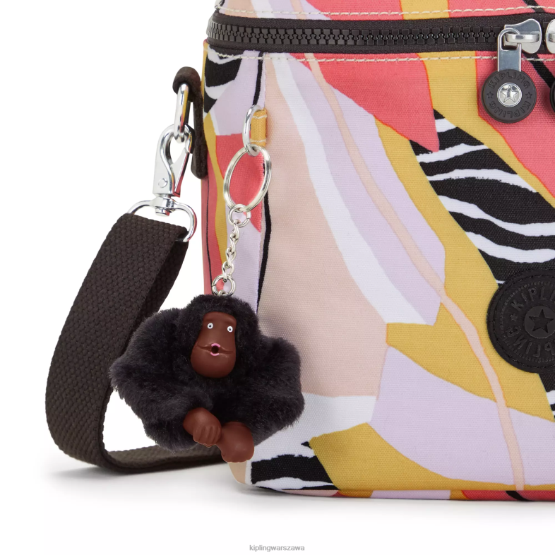 Kipling abstrakt urlopu dla obu płci torba śniadaniowa z nadrukiem graham PXR6L624