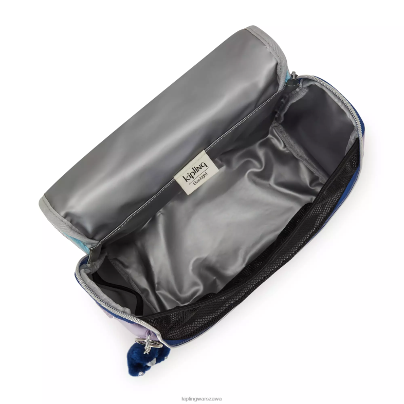 Kipling niekończąca się liliowa zabawa dla obu płci nowa torba na lunch kichirou PXR6L648
