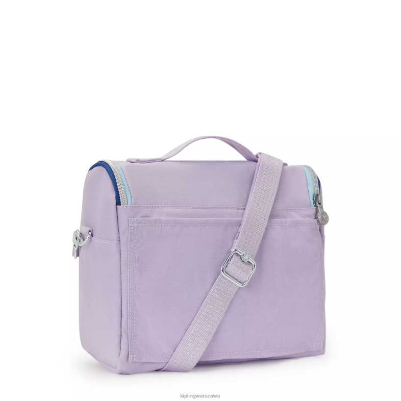 Kipling niekończąca się liliowa zabawa dla obu płci nowa torba na lunch kichirou PXR6L648