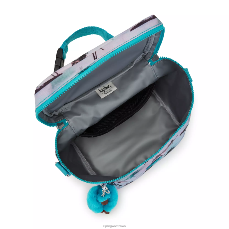 Kipling odcisk dłoni w cieniu dla obu płci torba śniadaniowa z nadrukiem graham PXR6L623