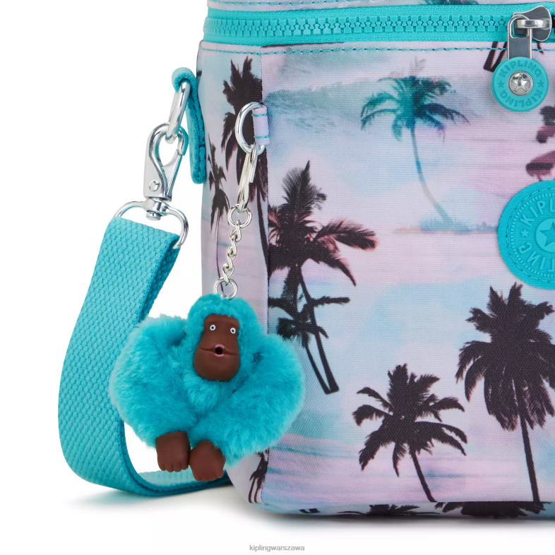 Kipling odcisk dłoni w cieniu dla obu płci torba śniadaniowa z nadrukiem graham PXR6L623