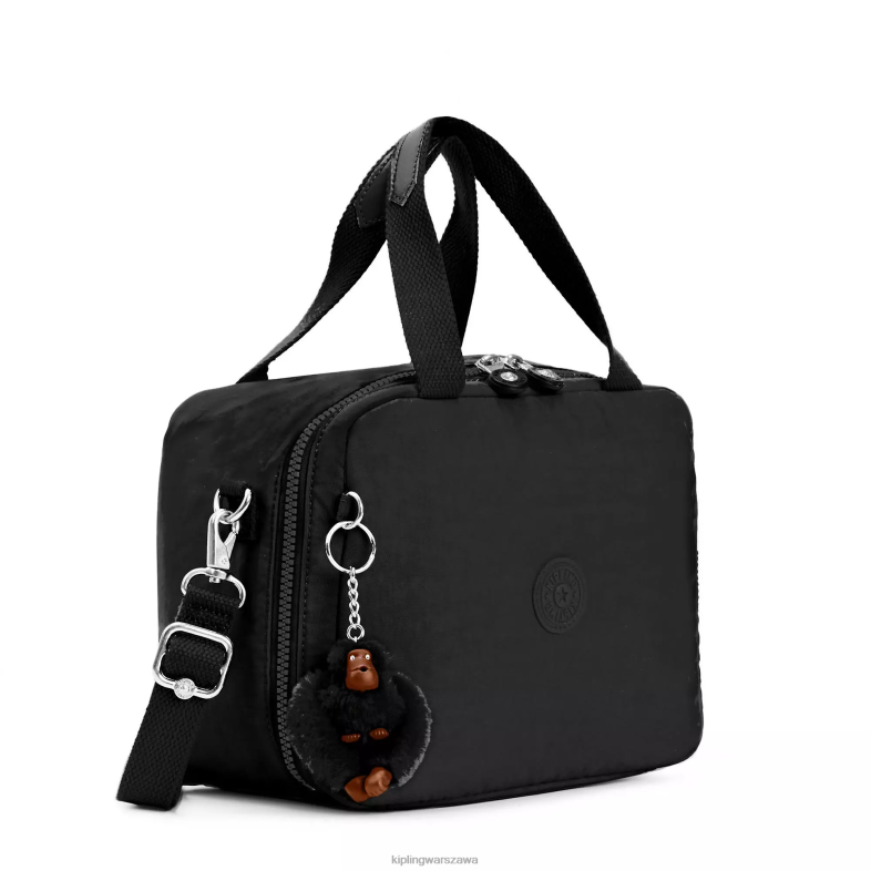 Kipling prawdziwa czerń dla obu płci torba miyolunch PXR6L630