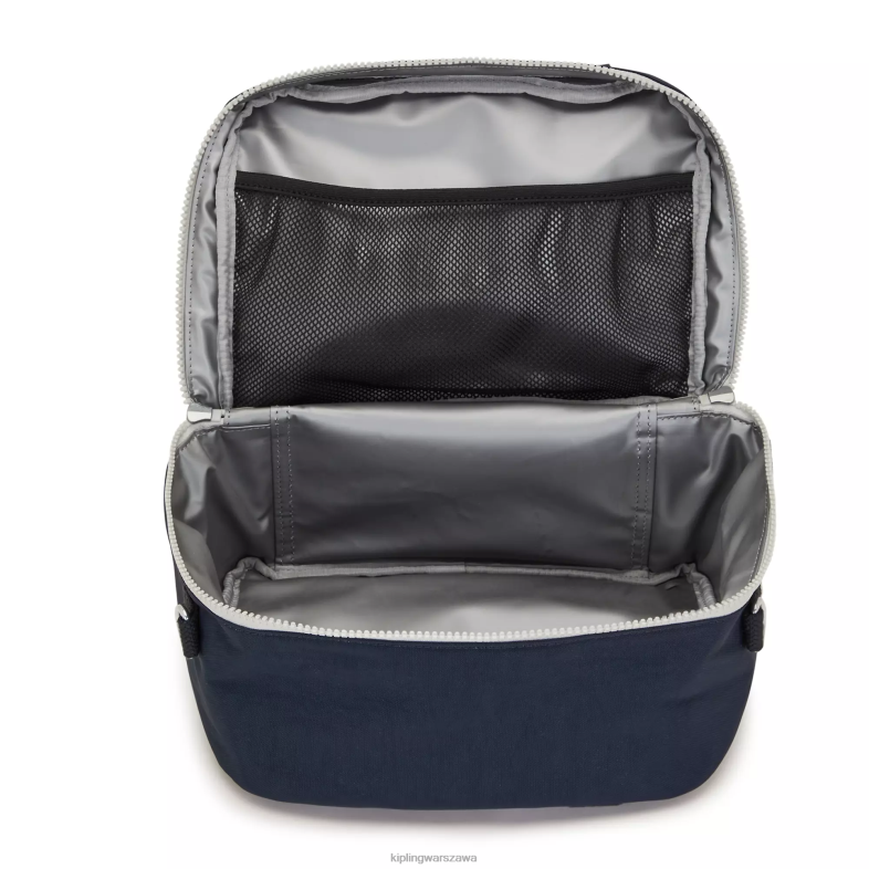 Kipling prawdziwy niebieski szary dla obu płci torba miyolunch PXR6L631