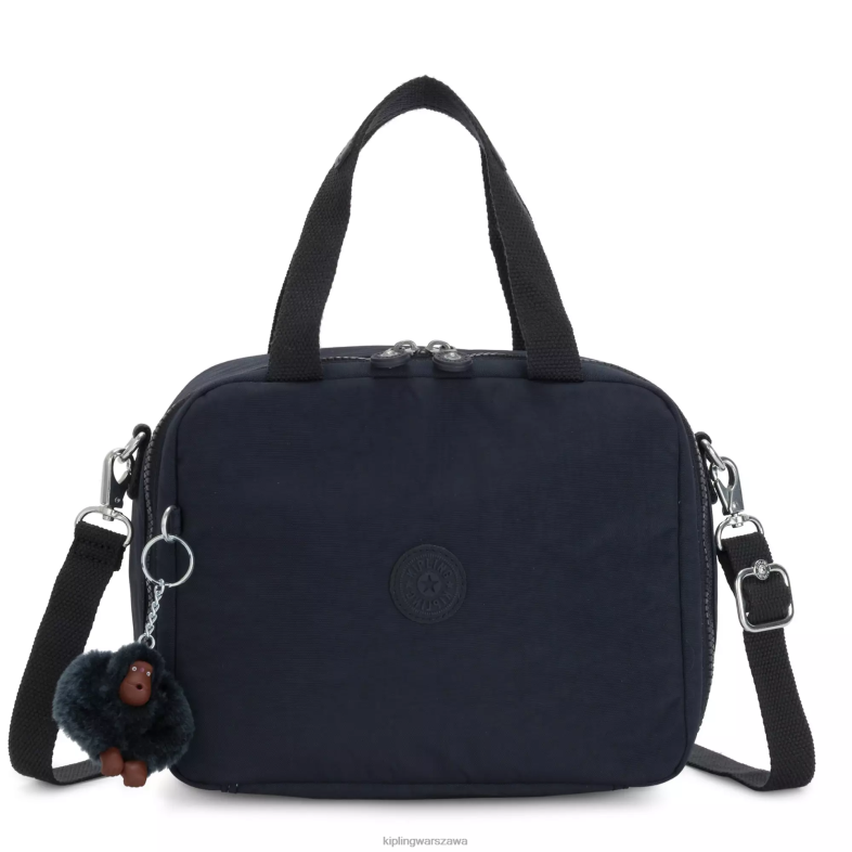 Kipling prawdziwy niebieski ton dla obu płci torba miyolunch PXR6L629