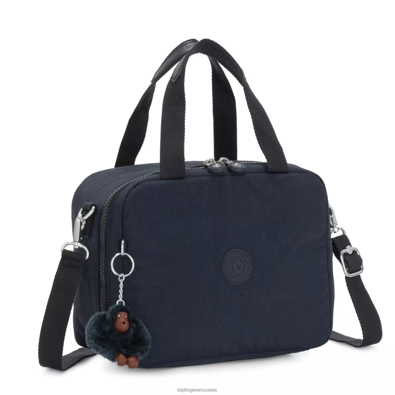Kipling prawdziwy niebieski ton dla obu płci torba miyolunch PXR6L629