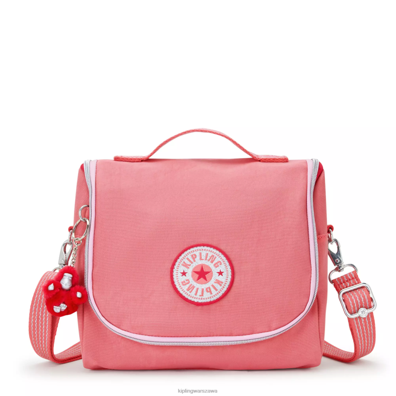 Kipling radosna różowa zabawa dla obu płci nowa torba na lunch kichirou PXR6L646