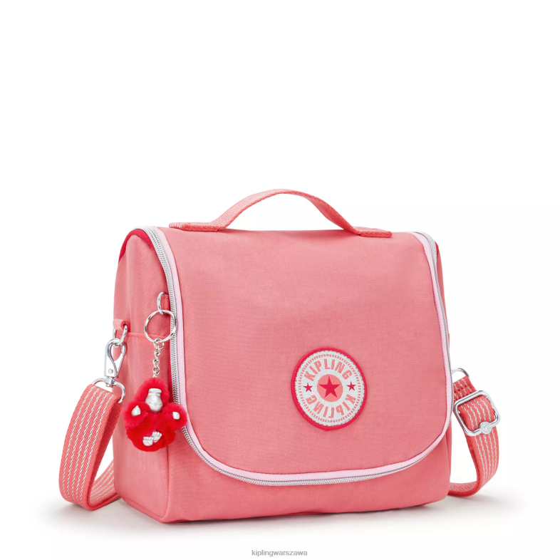 Kipling radosna różowa zabawa dla obu płci nowa torba na lunch kichirou PXR6L646