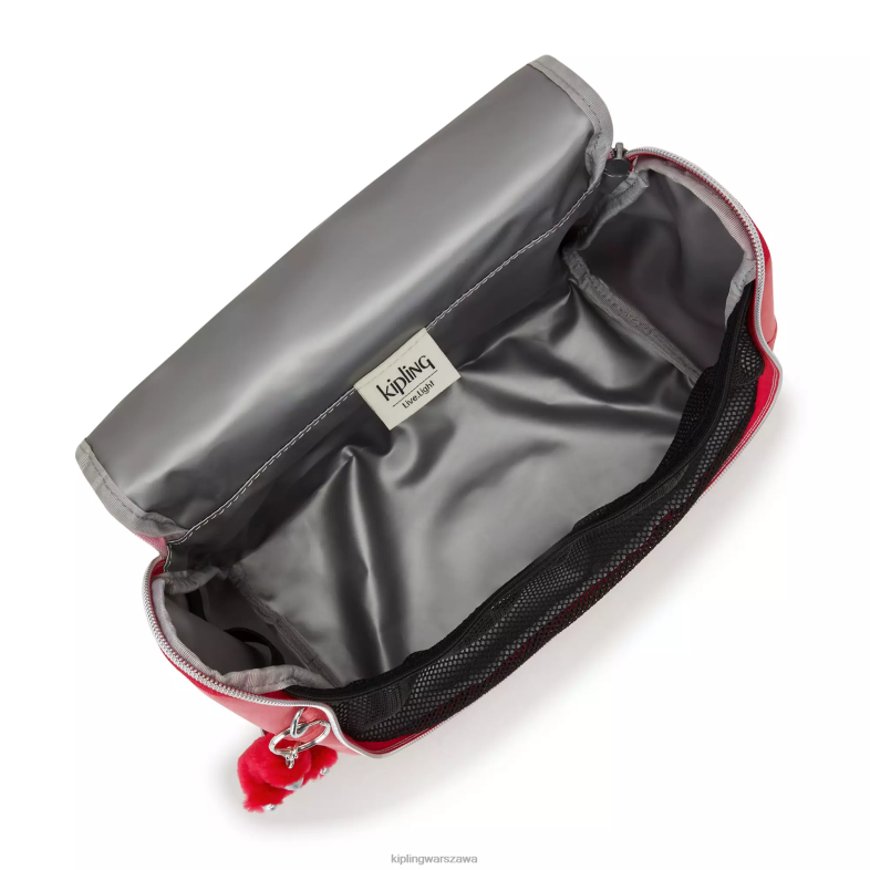 Kipling radosna różowa zabawa dla obu płci nowa torba na lunch kichirou PXR6L646