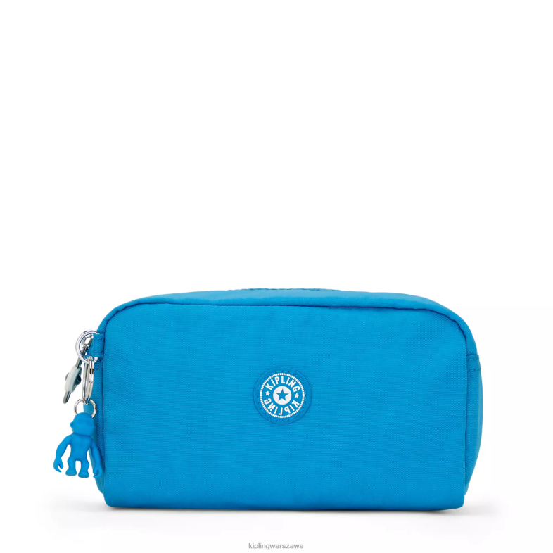 Kipling chętny niebieski dla obu płci błyszczące etui PXR6L315