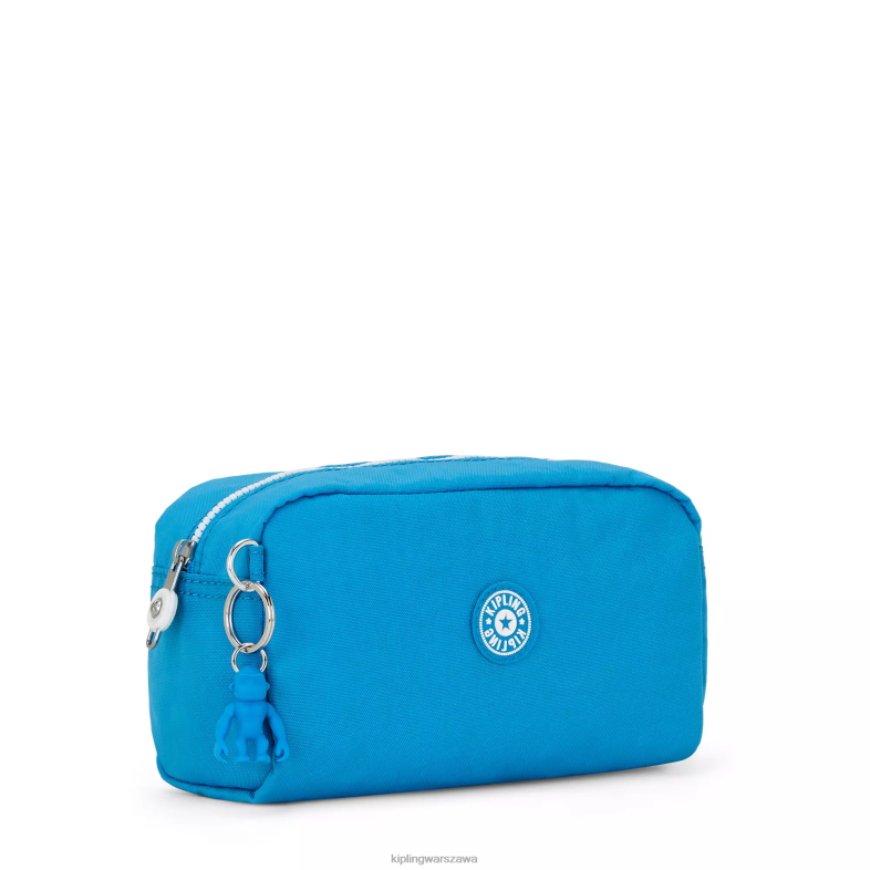 Kipling chętny niebieski dla obu płci błyszczące etui PXR6L315