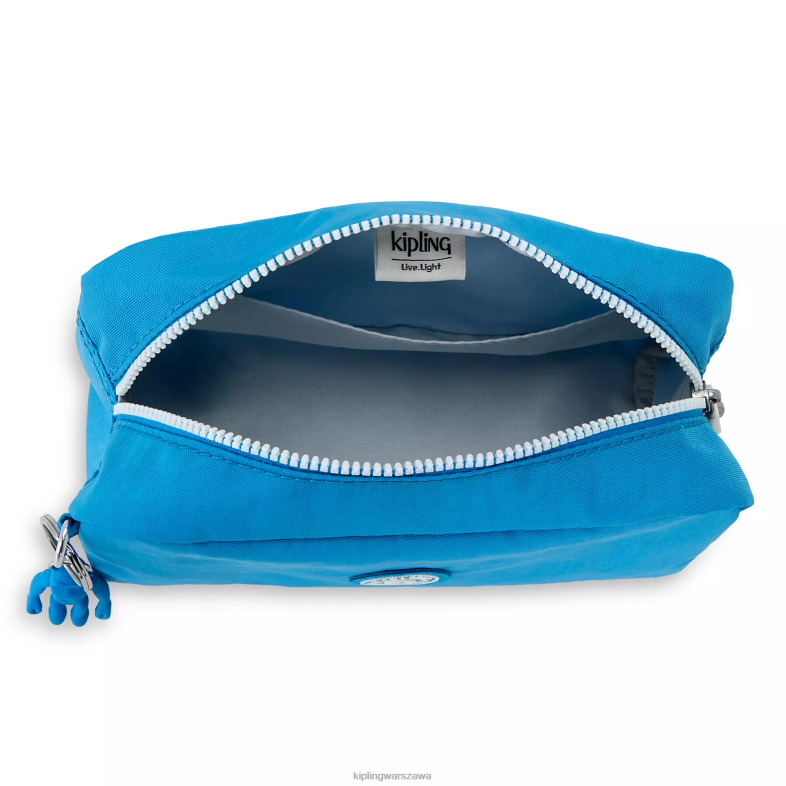 Kipling chętny niebieski dla obu płci błyszczące etui PXR6L315