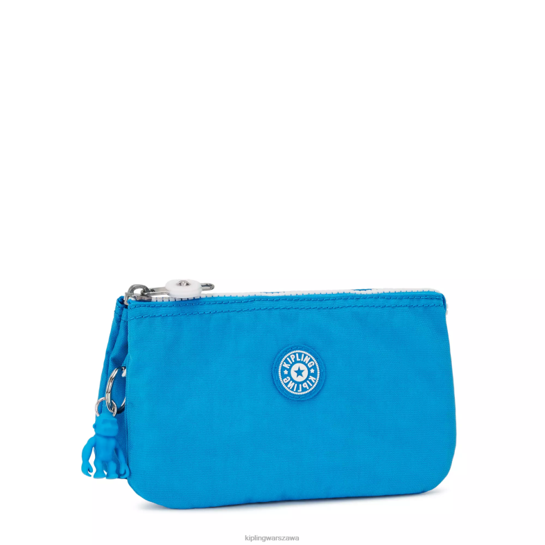 Kipling chętny niebieski dla obu płci duża torba na kreatywność PXR6L537