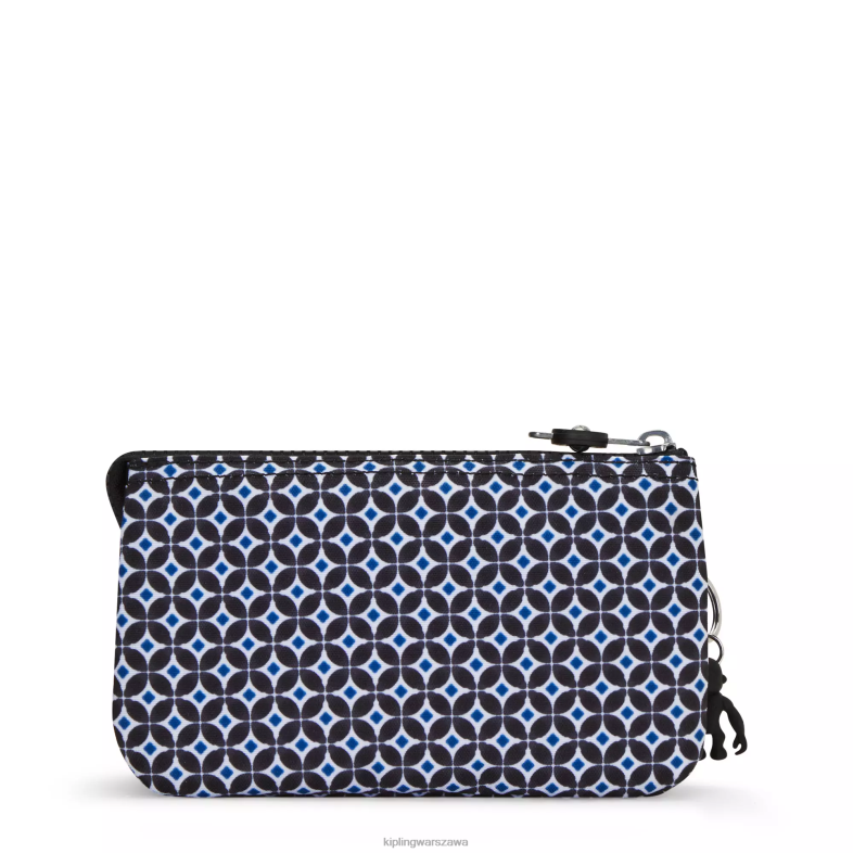 Kipling czarniawa dachówka dla obu płci kreatywne etui z dużym nadrukiem PXR6L307