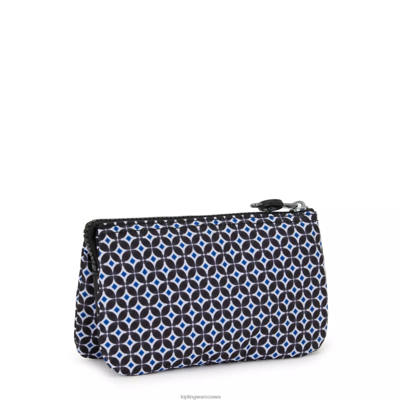 Kipling czarniawa dachówka dla obu płci kreatywne etui z dużym nadrukiem PXR6L307